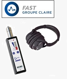 Fast Groupe Claire - Aqua M40 Compace device to prelocate a leakage Listening Device