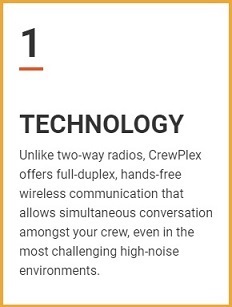 CrewPlex DR5 Hands Free Receiver - CrewPlex Products