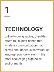 CrewPlex MR10 Hands Free Clip-on Receiver - CrewPlex Products